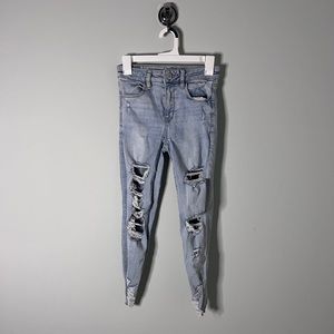 Womens high rise jegging crop